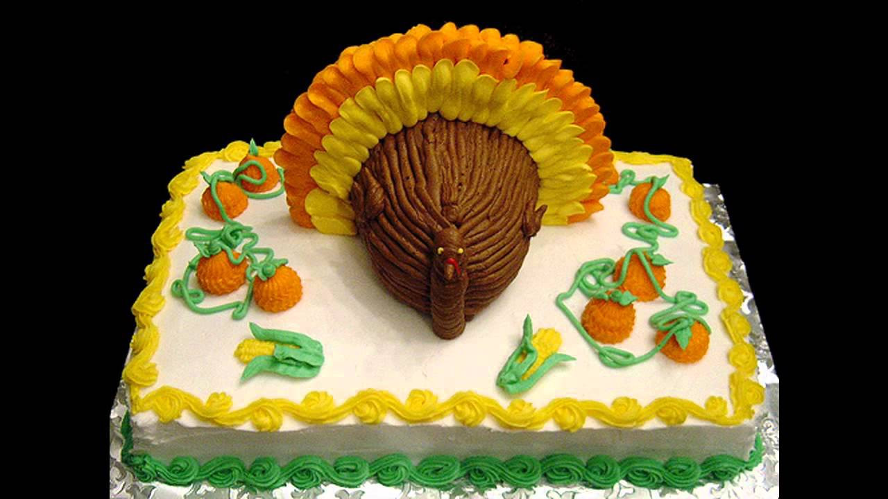 Thanksgiving Cake Ideas
 Easy Thanksgiving cake decorating ideas