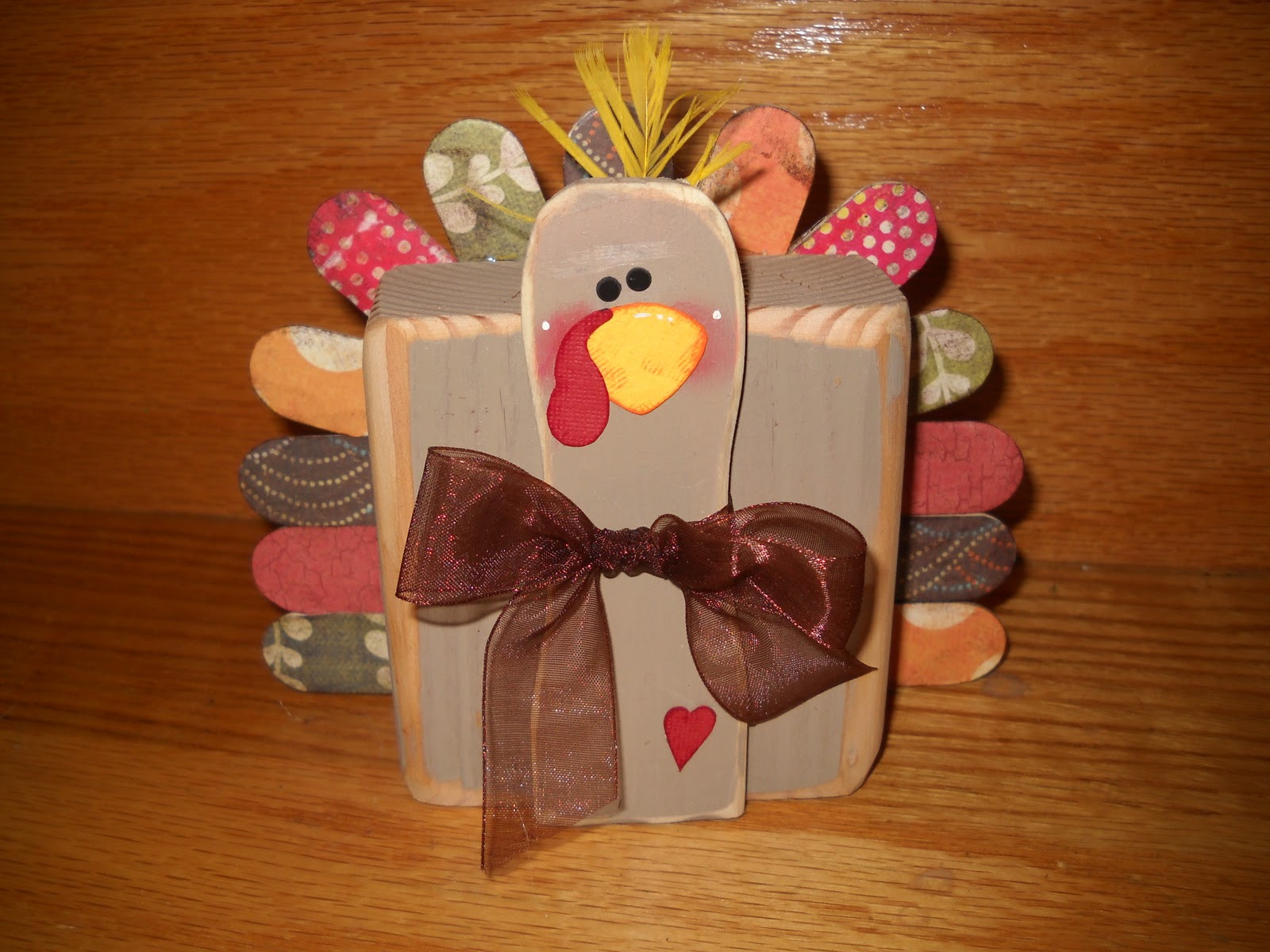 Thanksgiving Crafts
 Craft Goo s 2x4 Turkey