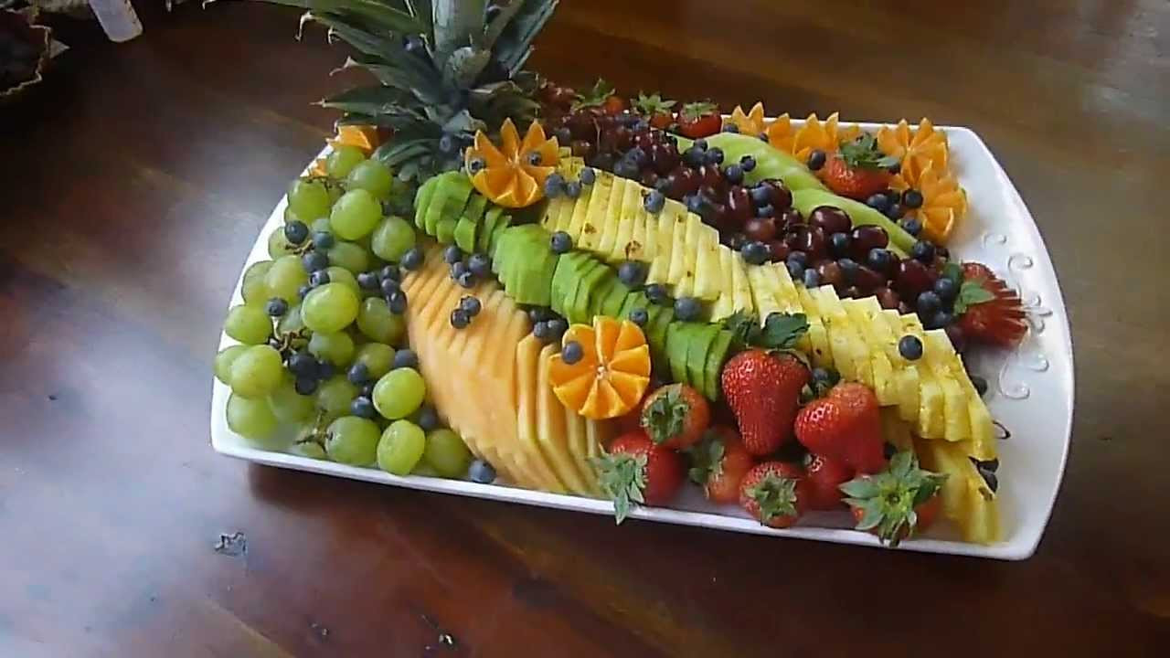 Thanksgiving Fruit Platter Ideas
 An amazing fruit platter I made for Thanksgiving [HD
