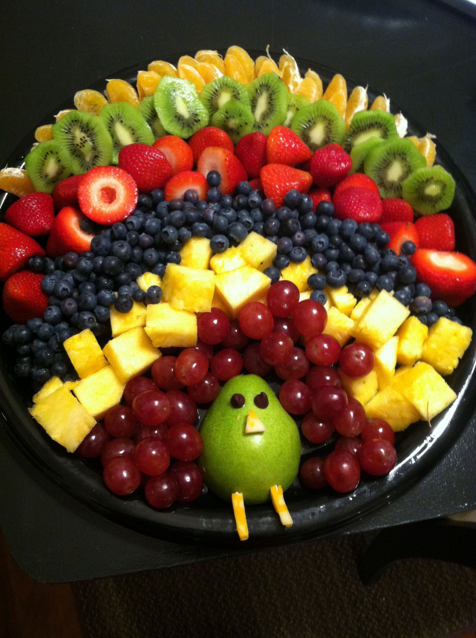Thanksgiving Fruit Platter Ideas
 Fruit tray for thanksgiving morning