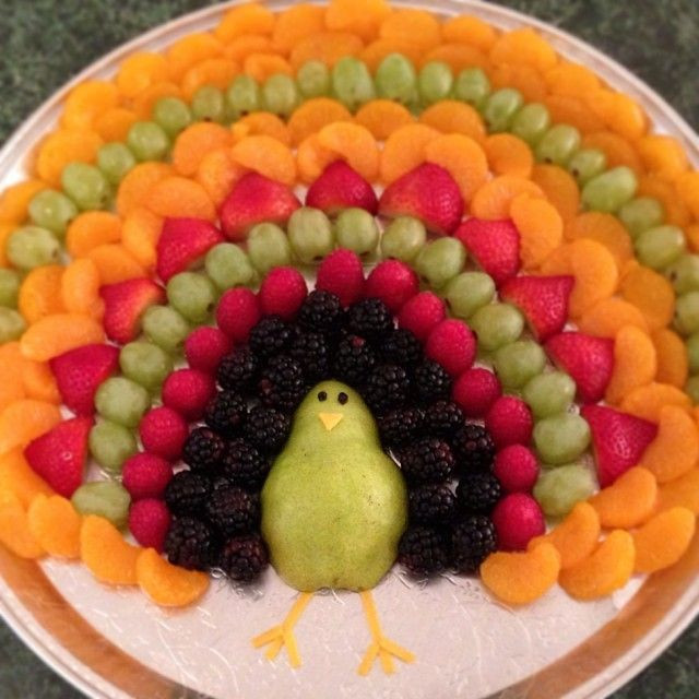 Thanksgiving Fruit Platter Ideas
 Inspiring Turkey Trays blog image 2