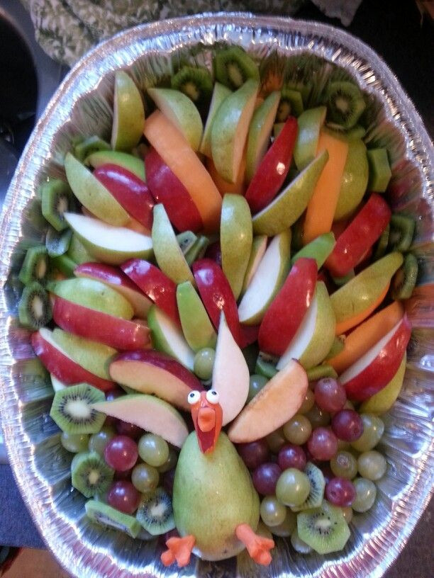 Thanksgiving Fruit Platter Ideas
 Turkey Fruit Platter