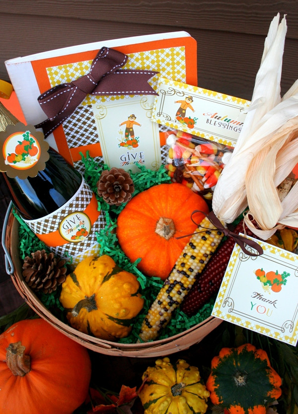 Thanksgiving Gifts For Clients
 Thanksgiving DIY Gratitude Gift Basket Party Ideas