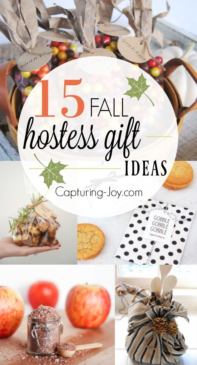 Thanksgiving Gifts For Clients
 15 Hostess Gift Ideas for Fall Fall Gift Ideas to show