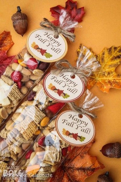 Thanksgiving Gifts For Clients
 Makes a great fall Pop By idea