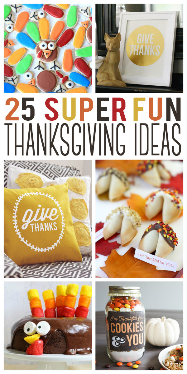 Thanksgiving Video Ideas
 25 Super Fun Thanksgiving Ideas Eighteen25
