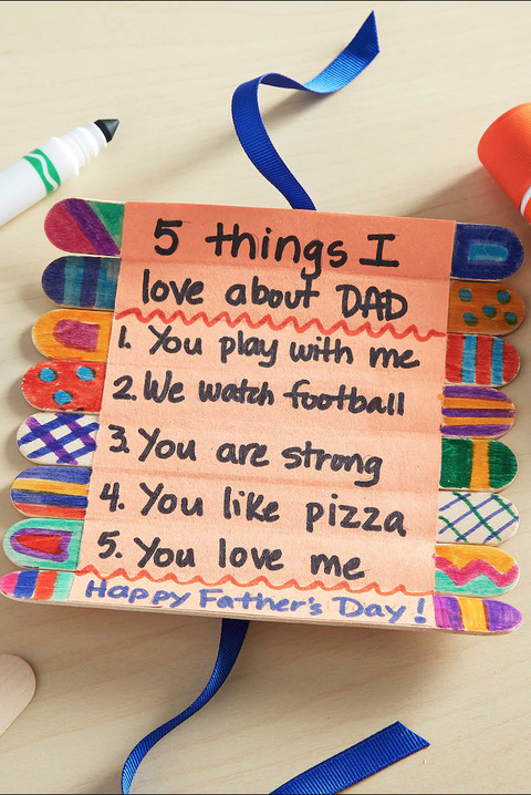 Toddler Fathers Day Craft
 17 Easy Father s Day Craft Gifts for Kids DIY Gifts for