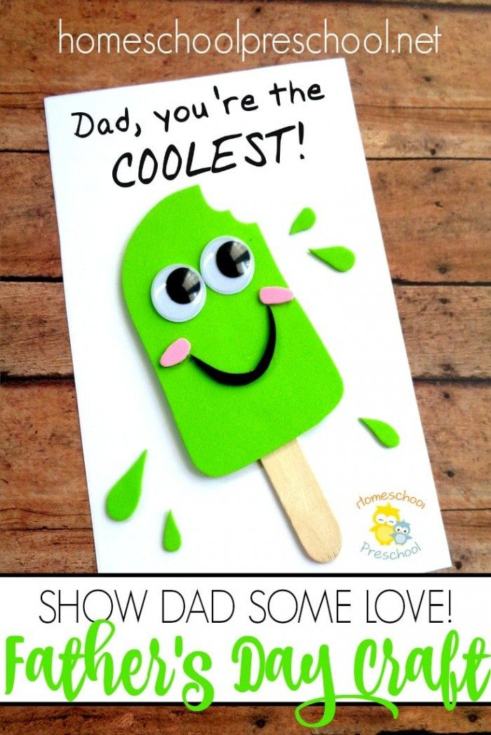 Toddler Fathers Day Craft
 Easy DIY Father s Day Craft Homeschool Giveaways