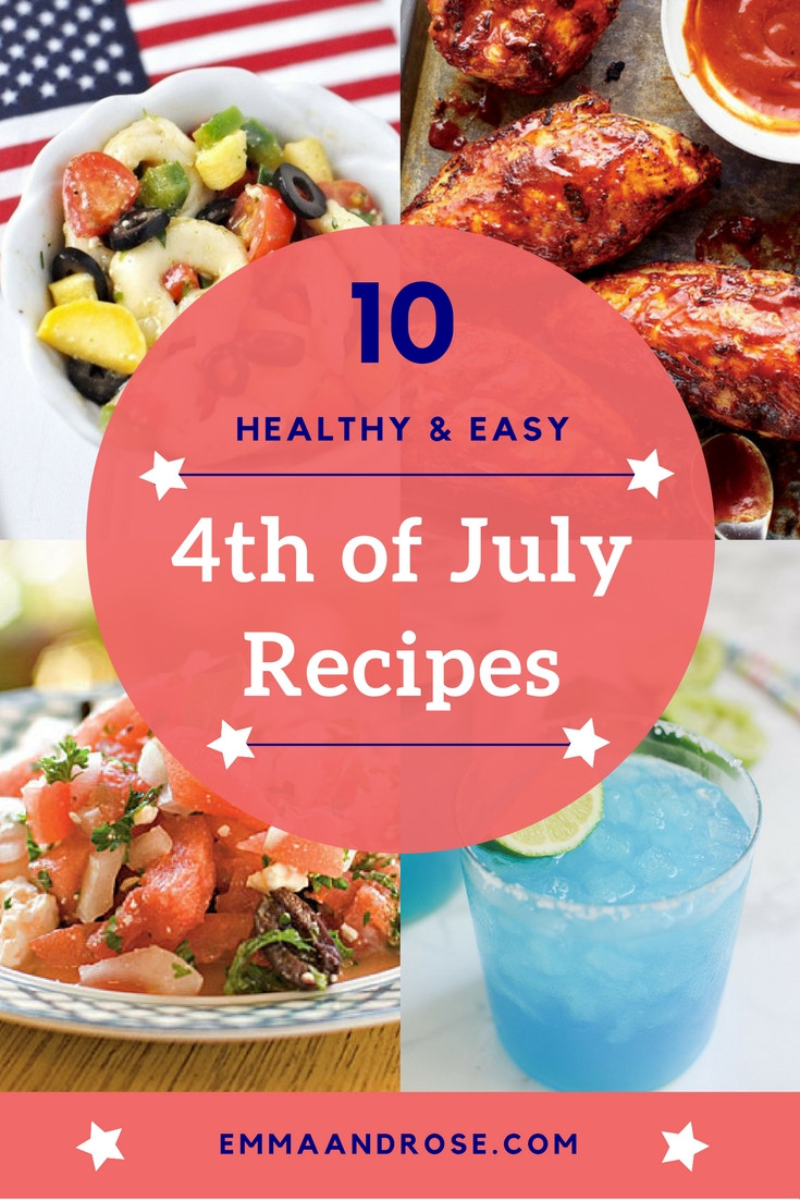 Traditional 4th Of July Food
 10 Healthy and Easy 4th of July Recipes