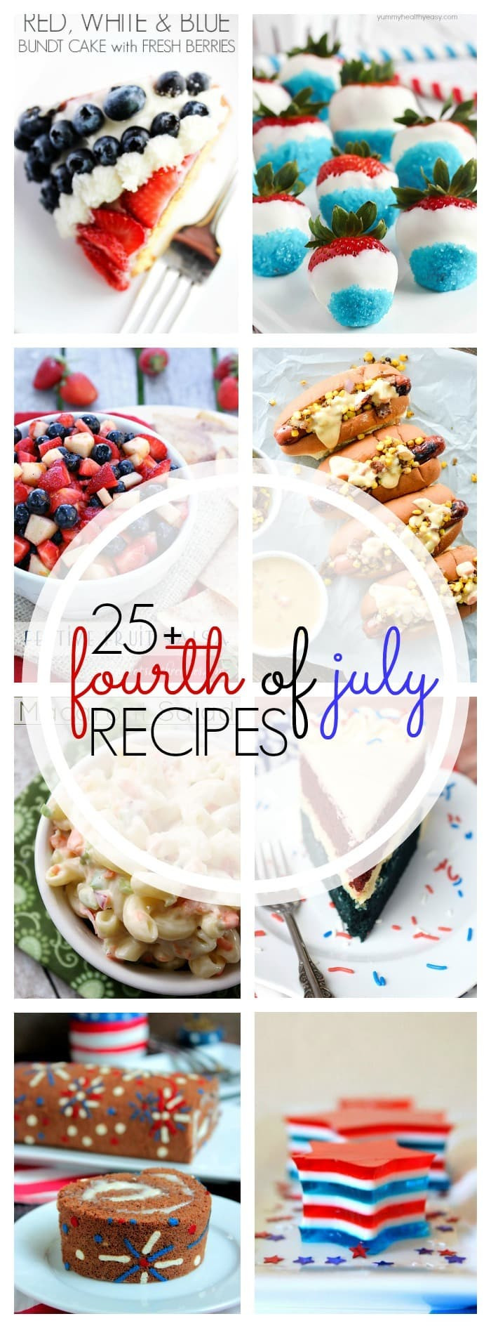 Traditional 4th Of July Food
 25 Must See July 4th Recipes Yummy Healthy Easy