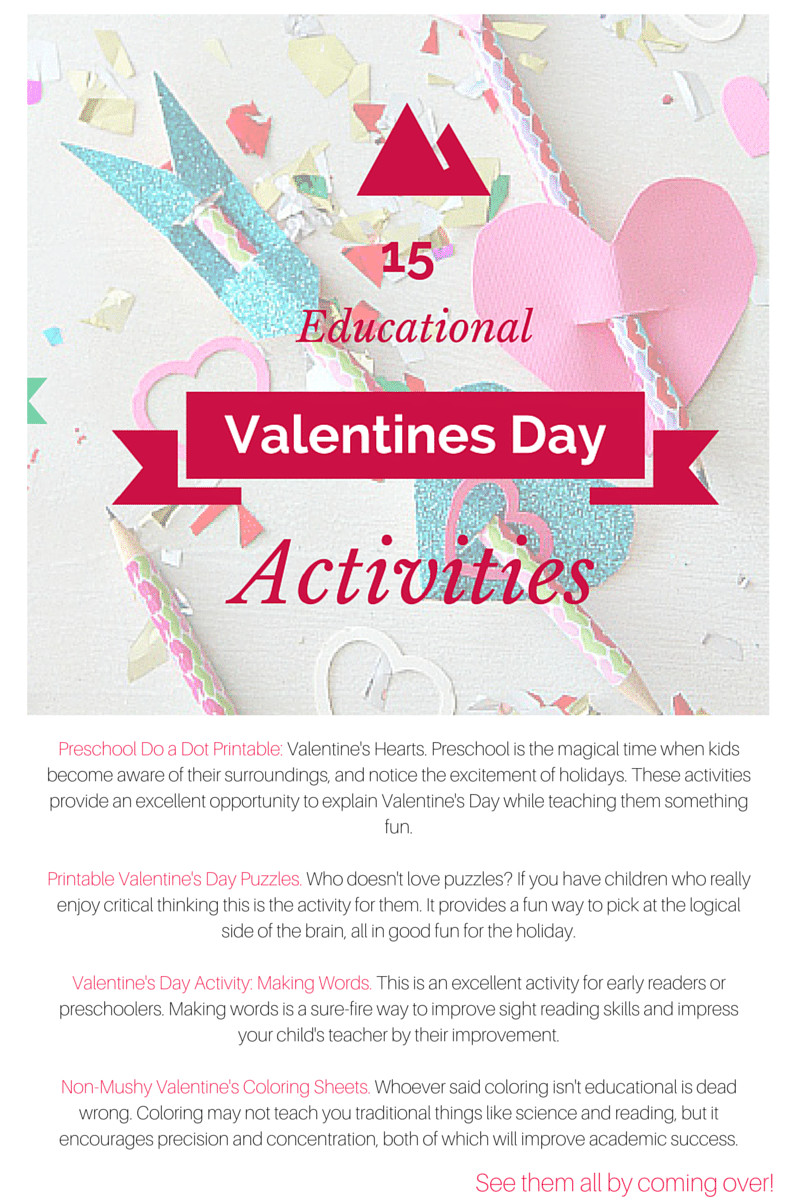 Valentines Day Activities
 15 Educational Valentine s Day Activities MomDot