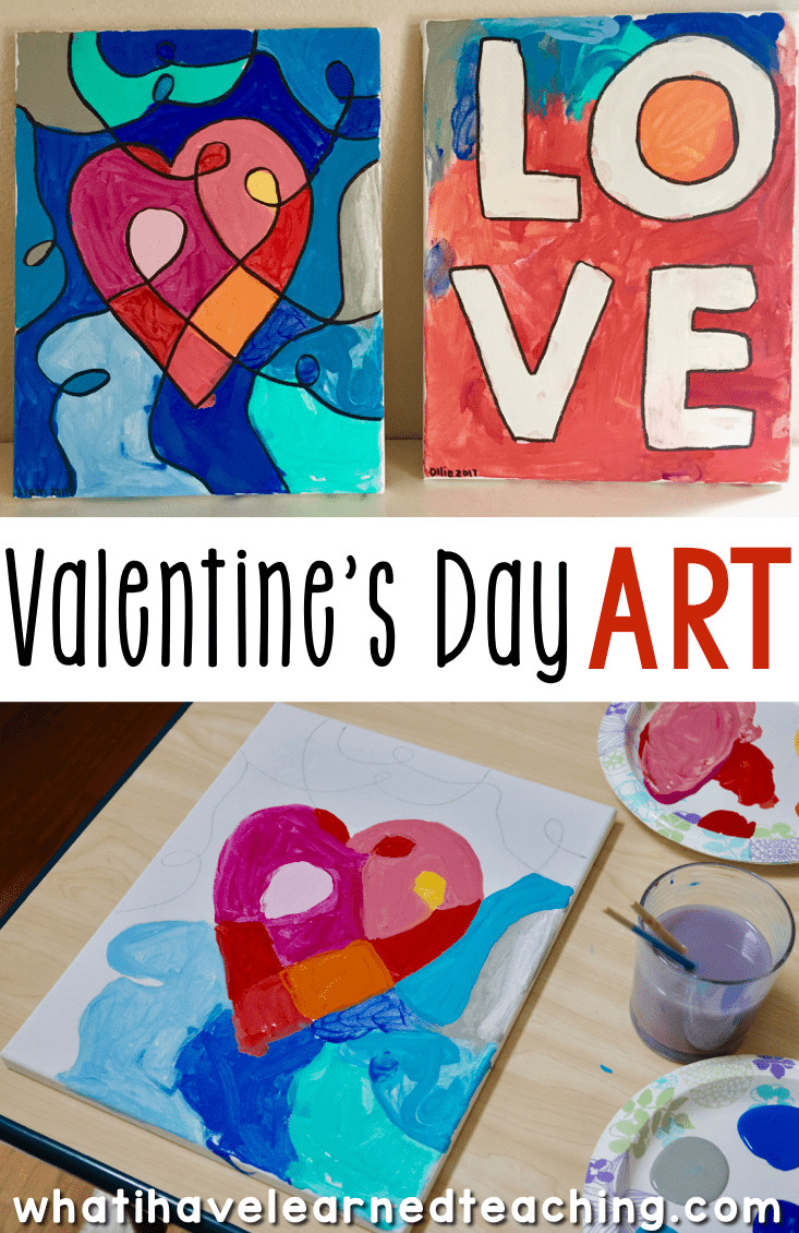 Valentines Day Art Ideas
 Valentine s Day Art Activities for Elementary School