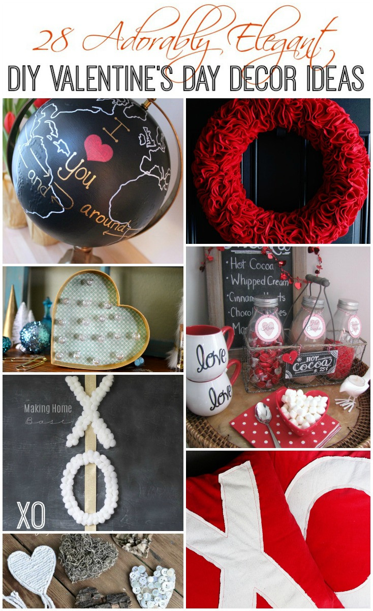 Valentines Day Date Ideas
 28 Adorably Elegant DIY Valentine s Day Decor Ideas