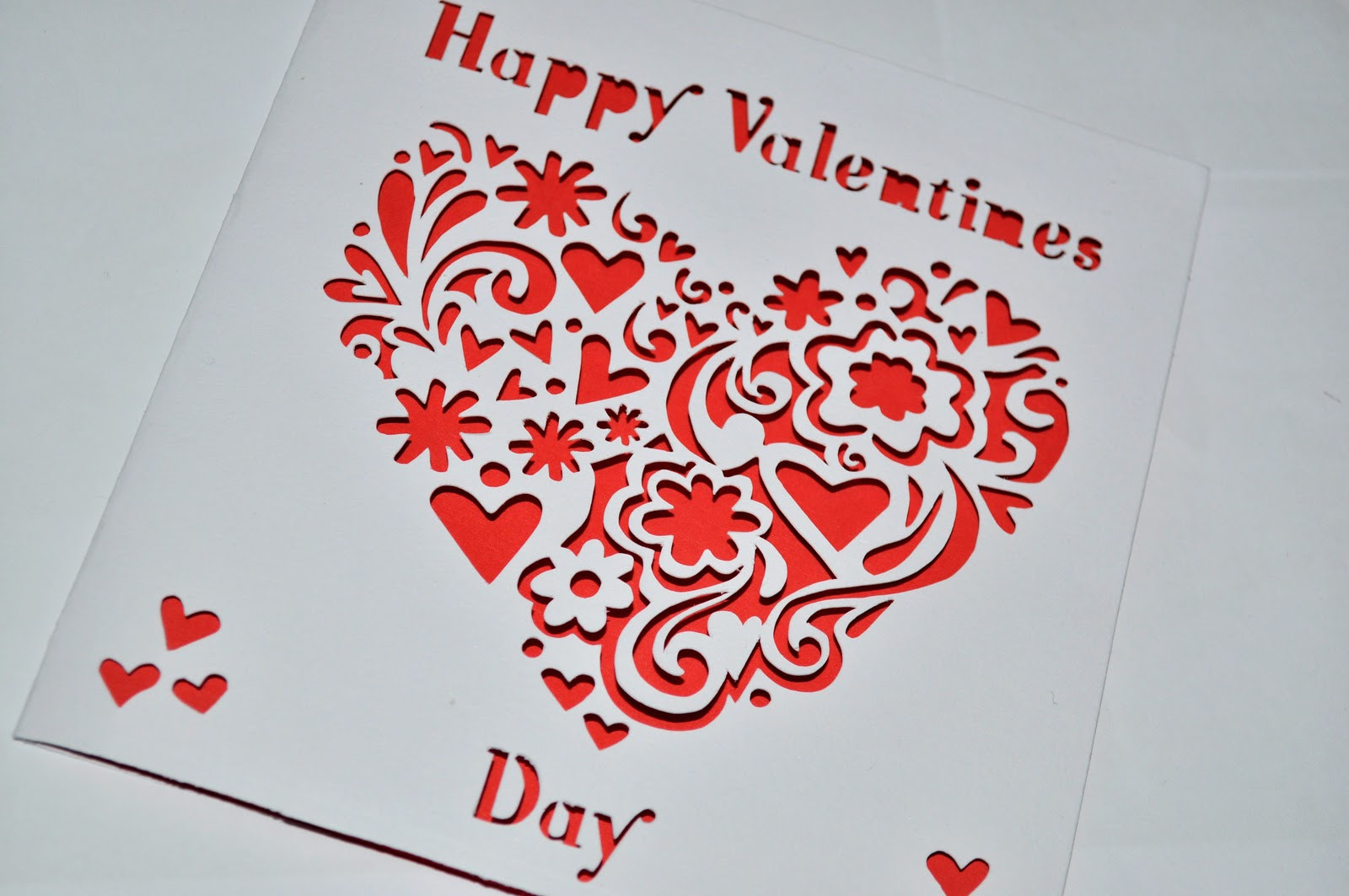 Valentines Day Design
 Sweet Pea Design Laser Cut Valentine s Day Card