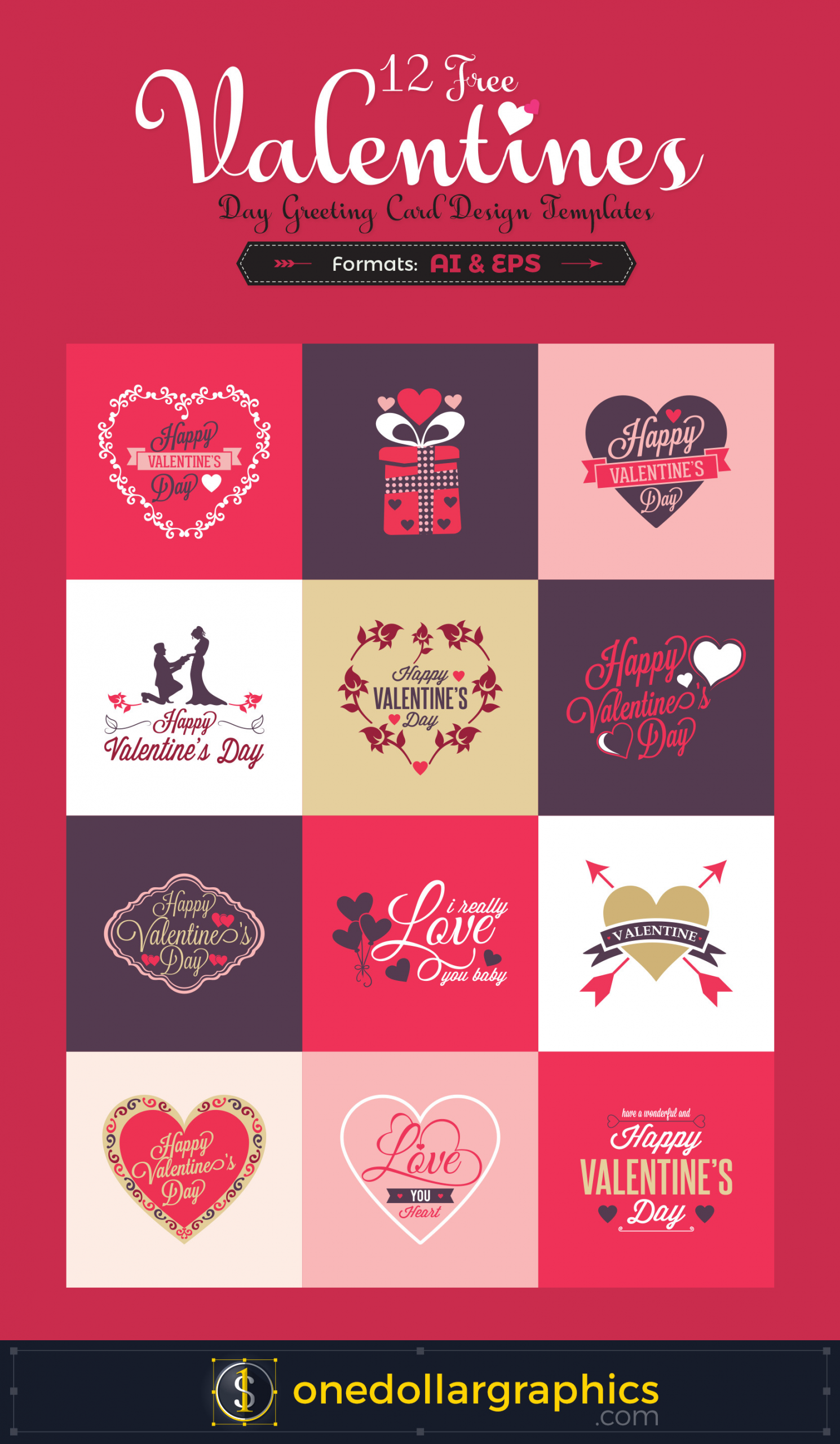 Valentines Day Design
 12 Free Valentine s Day Greeting Card Design Templates