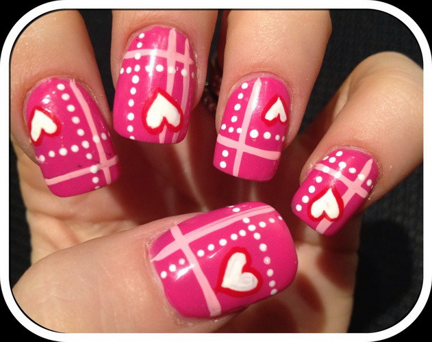 Valentines Day Design
 Nail designs for valentines yve style