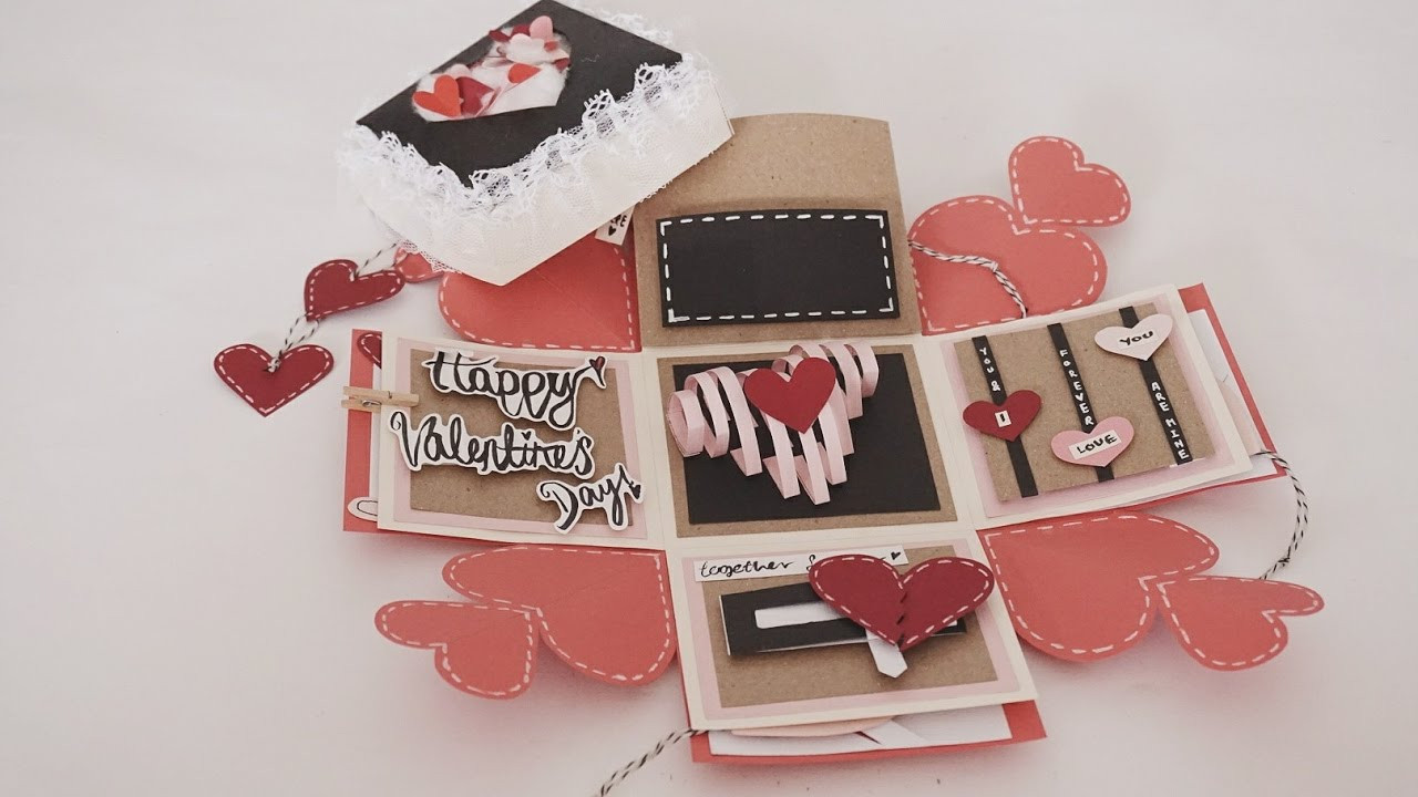 Valentines Day Gift Box
 Valentines Day Exploding Box Card Full Tutorial