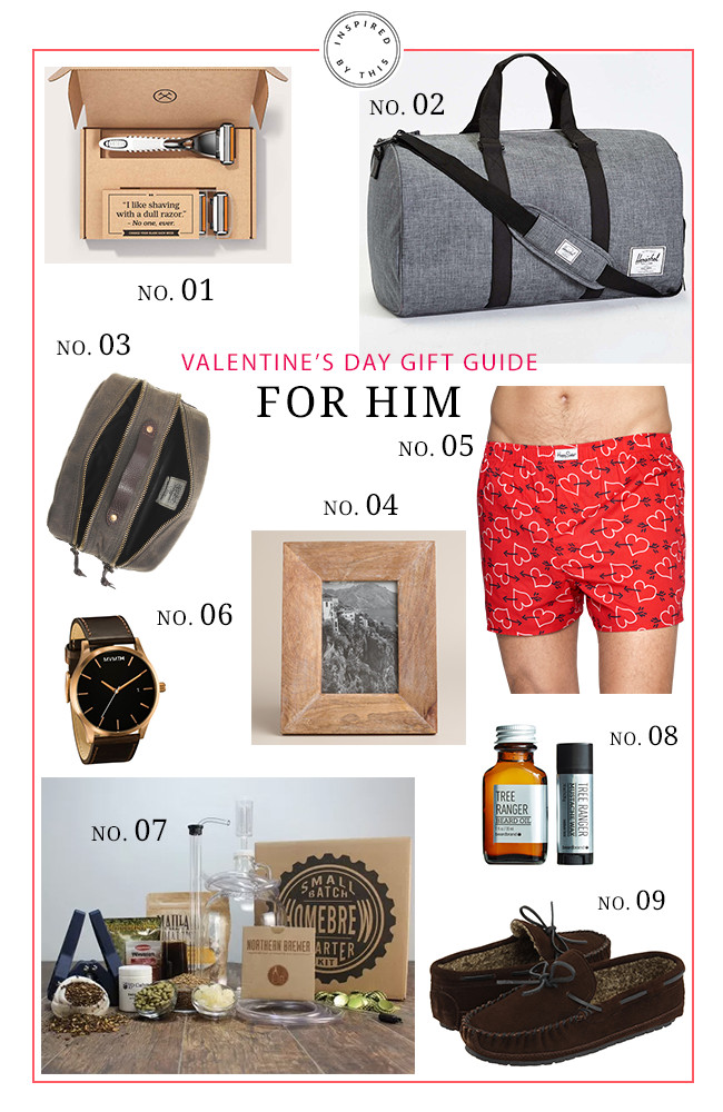 Valentines Day Gifts For Him 2016
 Valentine s Day Gift Guide For Him Inspired By This