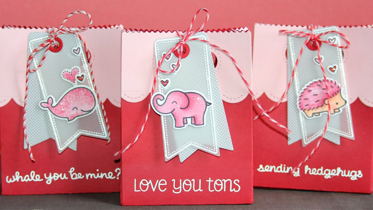 Valentines Day Goodie Bag Ideas
 How to make Valentine s Day goo bags