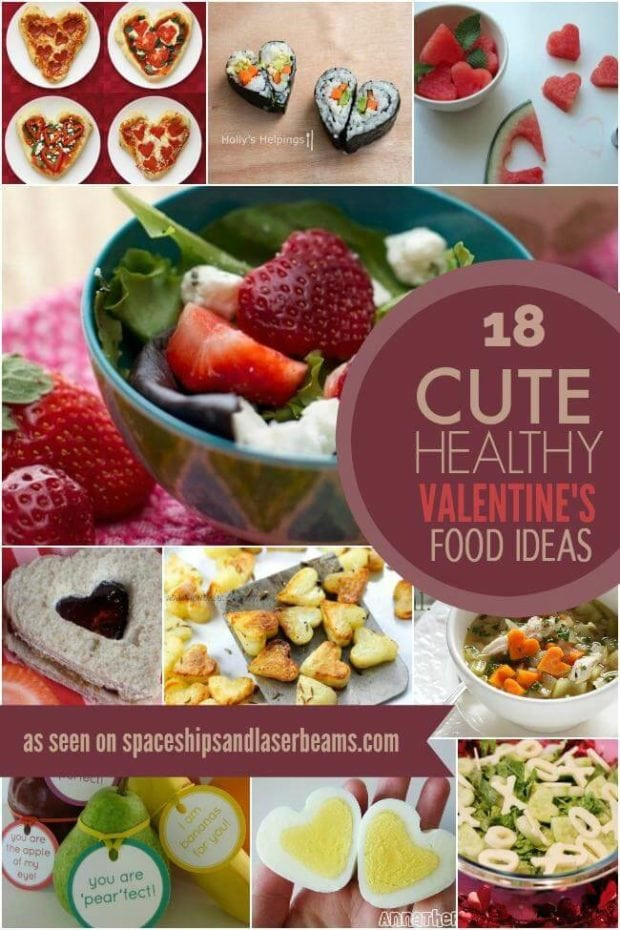 Valentines Day Party Foods
 18 Cute Healthy Valentine s Day Food Ideas Spaceships