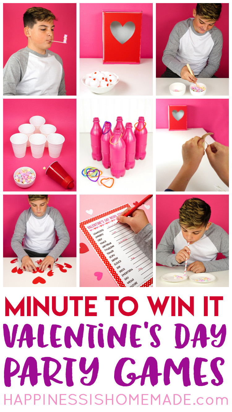 Valentines Day Party Games For Adults
 Valentine Minute to Win It Games Happiness is Homemade