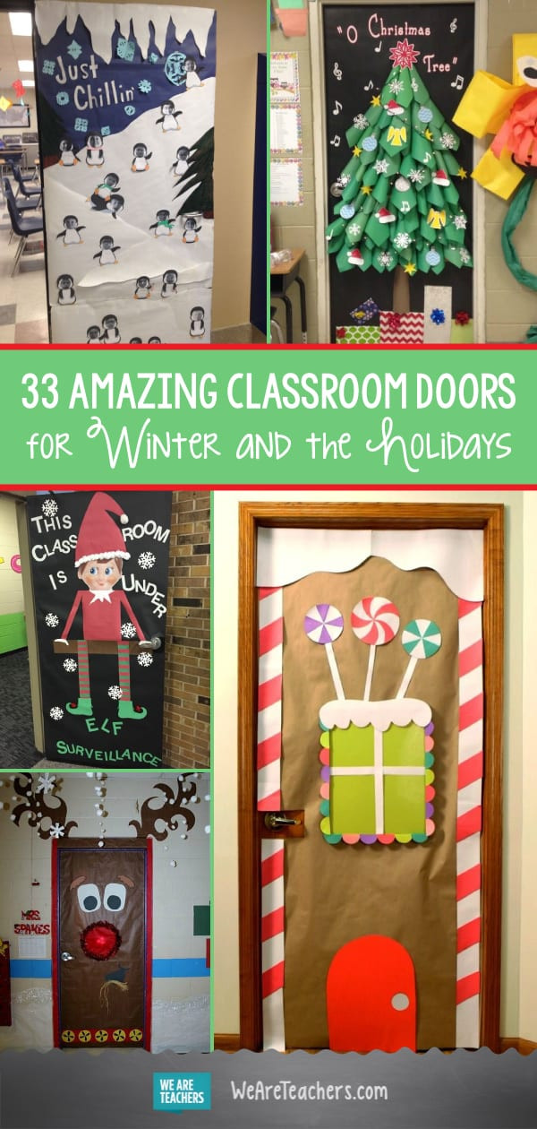 Winter Classroom Door Ideas
 Amazing Classroom Doors for Winter and the Holidays