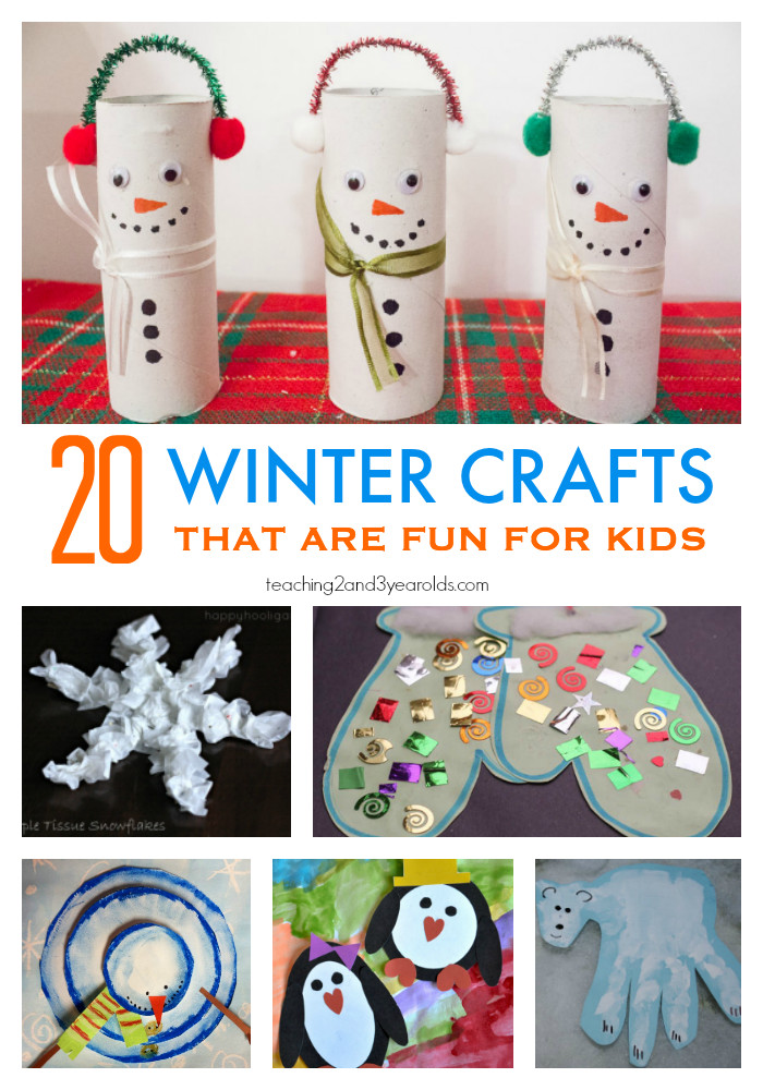 Winter Craft Activities
 20 Fun Winter Crafts for Preschoolers