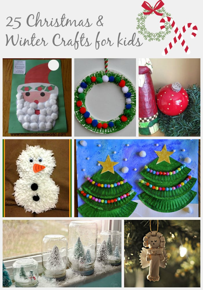 Winter Craft Activities
 25 Christmas & Winter Crafts for Kids