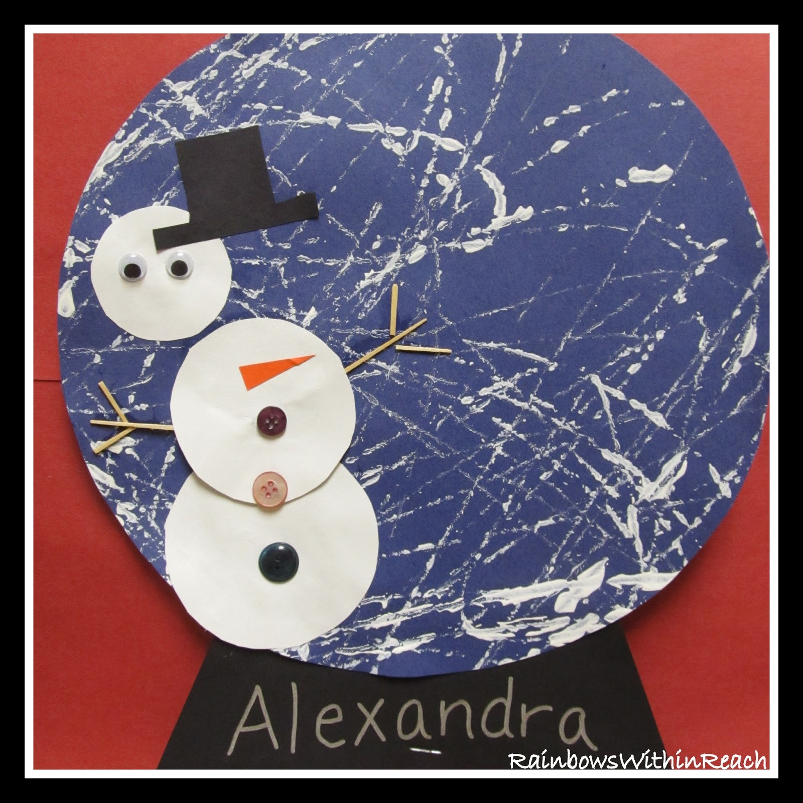 Winter Craft Activities
 Snowman in a Snow Globe Winter Art Project DrSeussProjects
