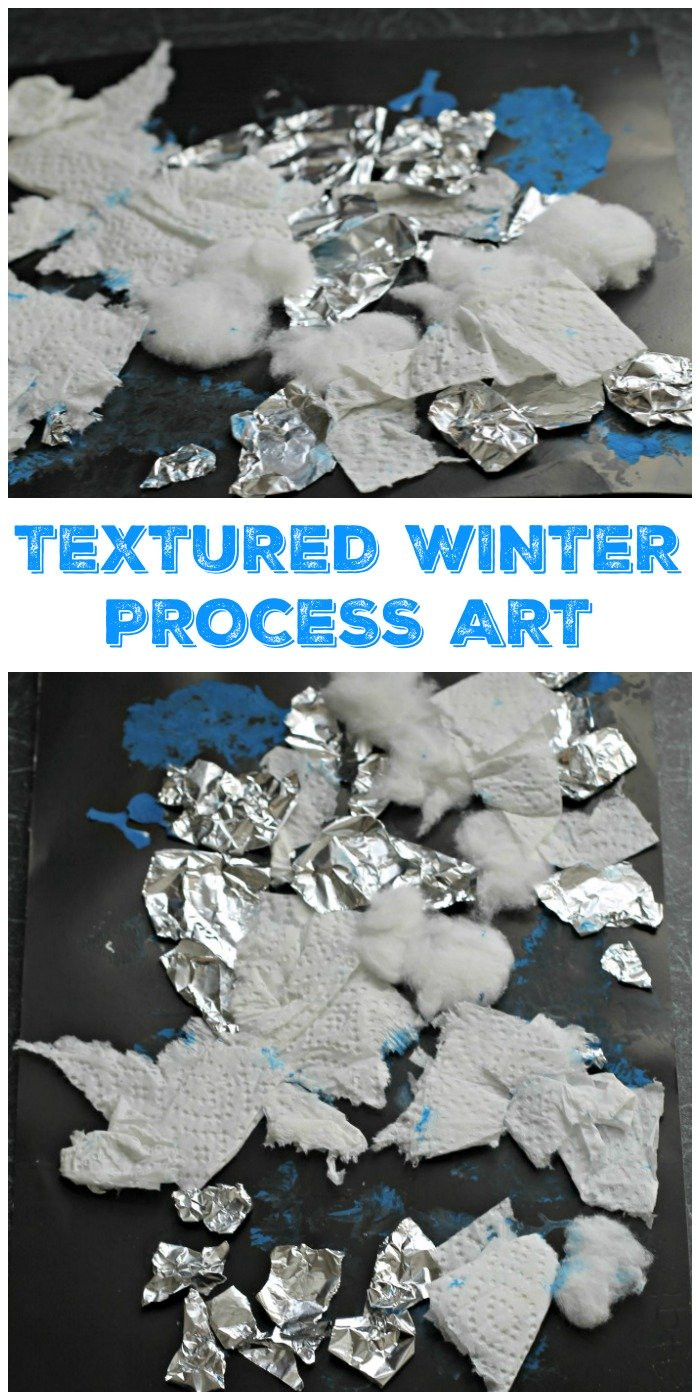 Winter Craft Activities
 Textured Winter Collage Craft In The Playroom