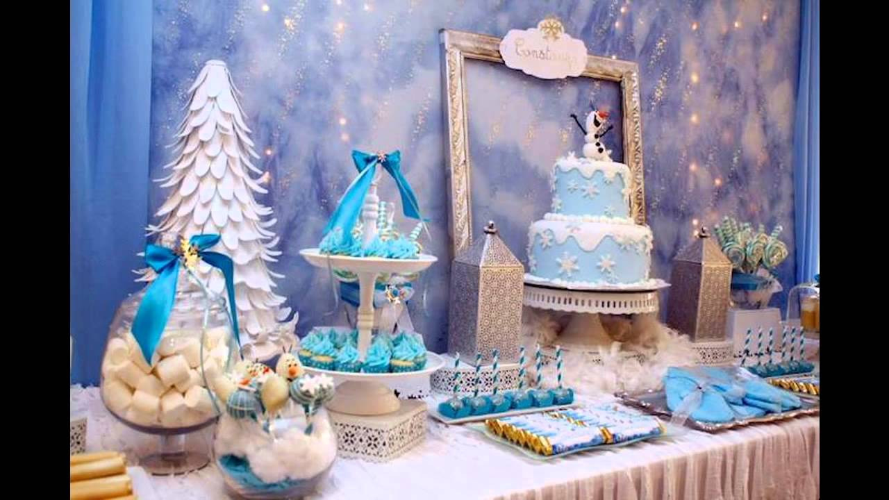 Winter Themed Party Supplies
 BEst Winter birthday party ideas