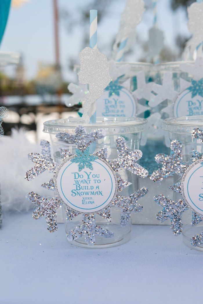 Winter Themed Party Supplies
 Frozen Winter Wonderland Themed Birthday Party