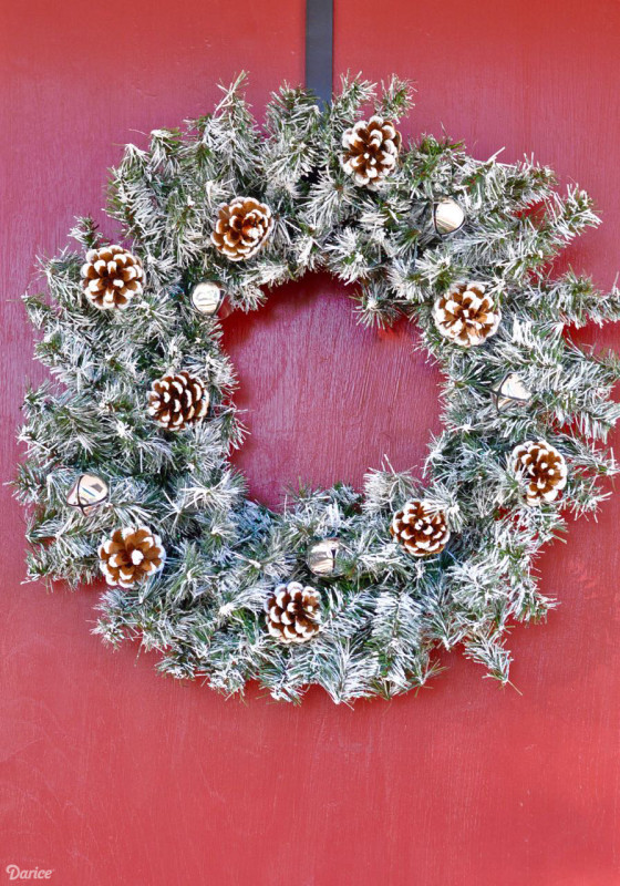Winter Wreaths Diy
 DIY Winter Wreath Snow Covered Wreath Tutorial Darice