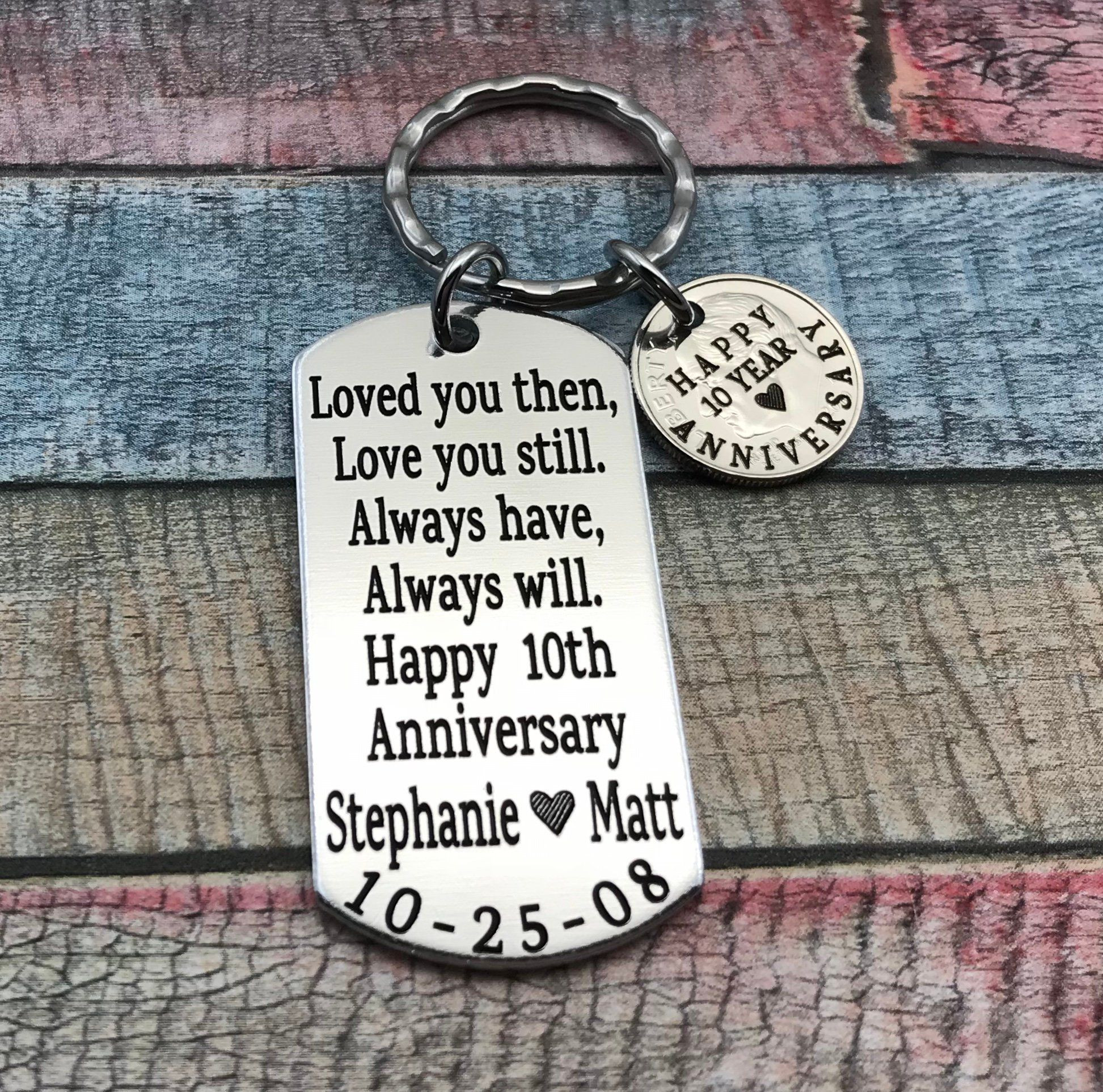 10 Year Anniversary Gift Ideas For Husband
 10 Year anniversary Gift For Husband t for men 10th