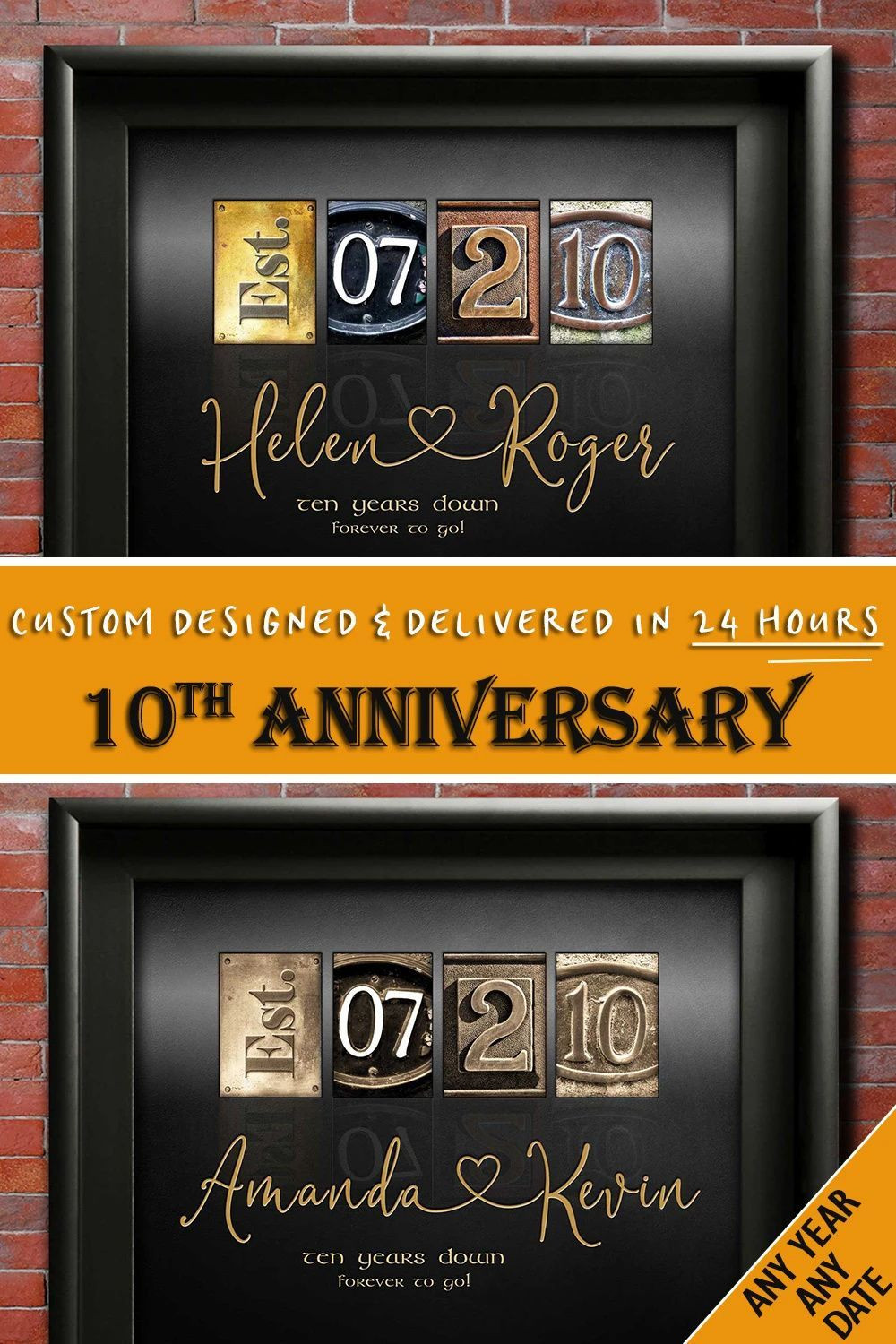 10 Year Anniversary Gift Ideas For Husband
 10th Anniversary Gift Ideas Ten Years Wedding Anniversary
