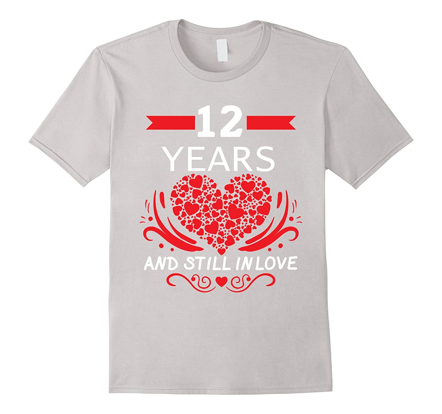12Th Wedding Anniversary Gift Ideas
 12th Wedding Anniversary Gifts 12 Year Shirt For Him and
