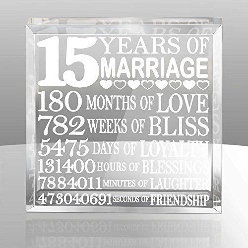 15 Year Anniversary Gift Ideas For Him
 15th Wedding Anniversary Crystal Gifts Home Decorating