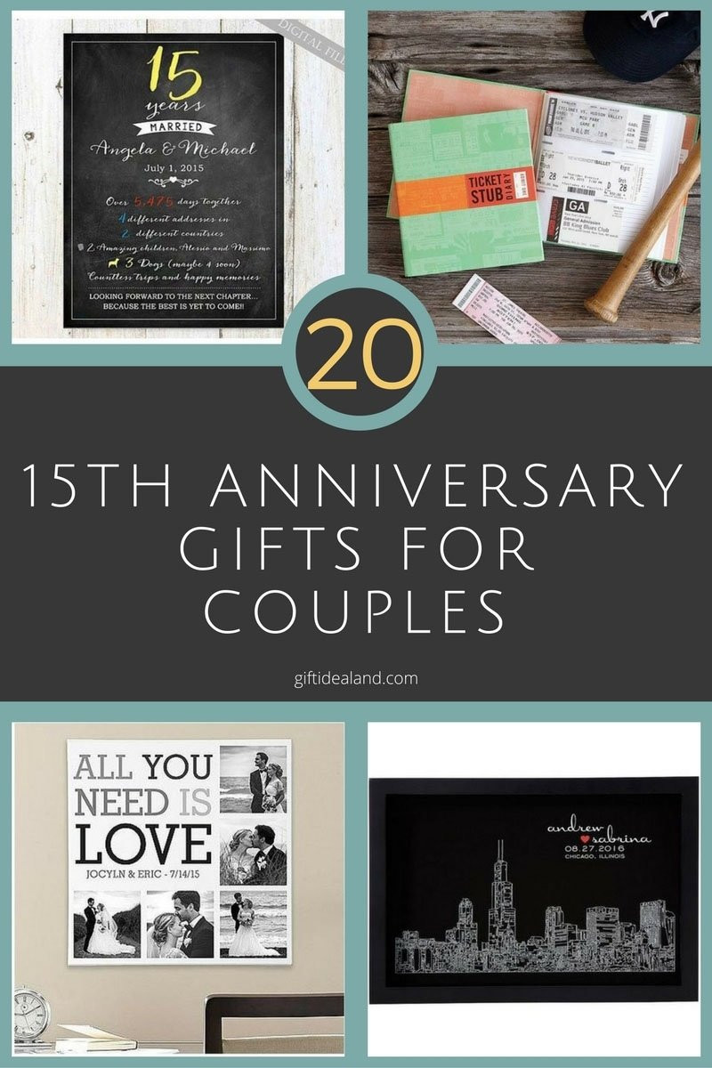 15Th Anniversary Gift Ideas
 10 Wonderful 15Th Anniversary Gift Ideas For Her 2021