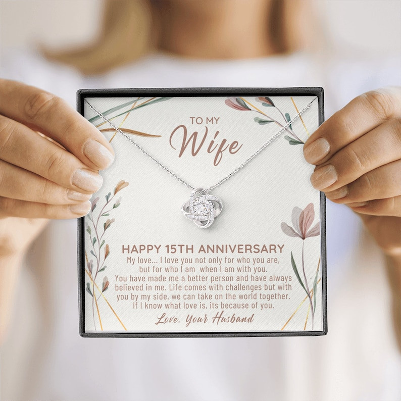 15Th Anniversary Gift Ideas
 15th Anniversary Gift For Wife 15 Year Anniversary Gifts