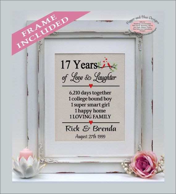 17Th Wedding Anniversary Gift Ideas For Her
 What Is The Gift For A 17th Wedding Anniversary NGEWID