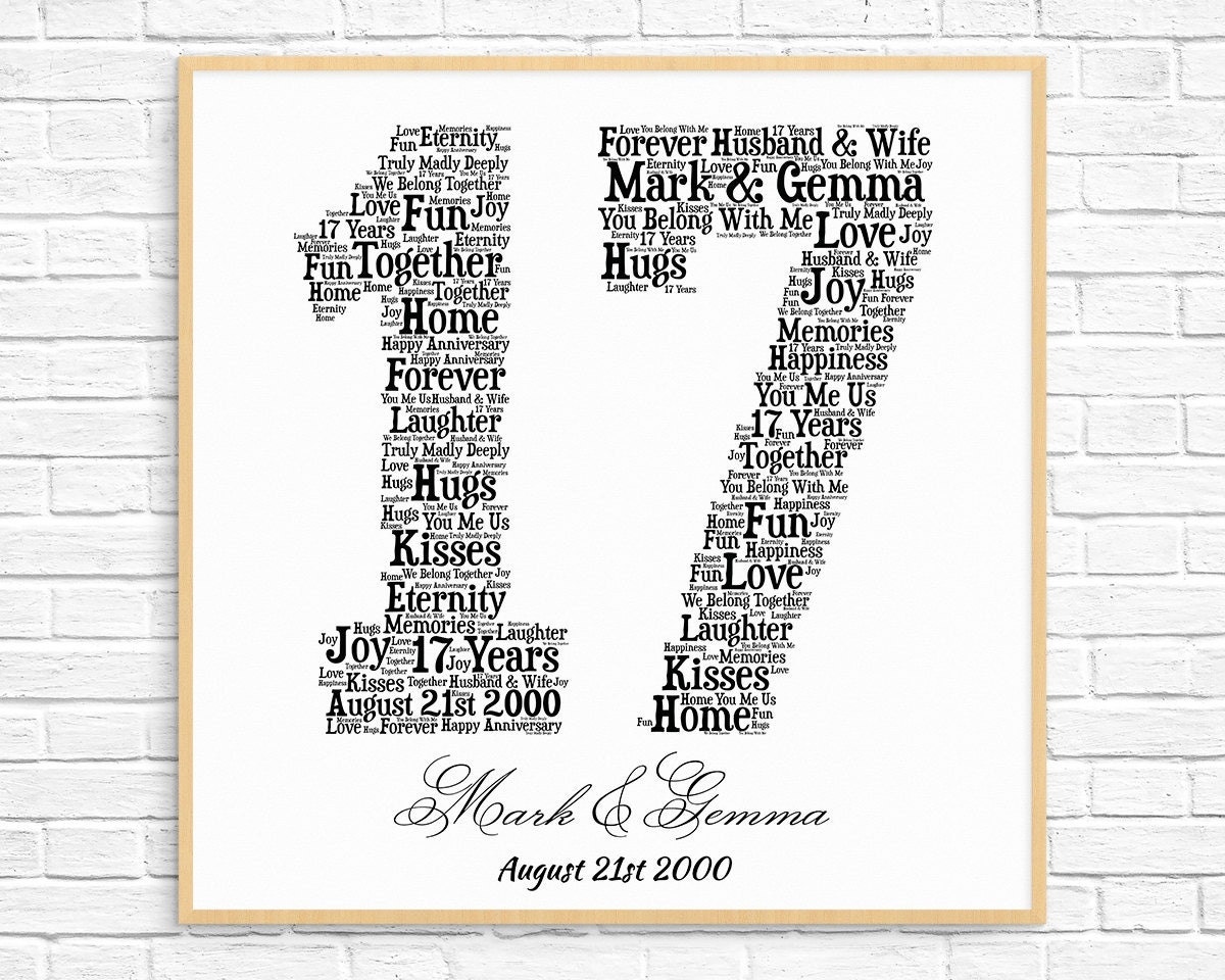 17Th Wedding Anniversary Gift Ideas For Her
 20 the Best Ideas for 17th Year Anniversary Gift Ideas