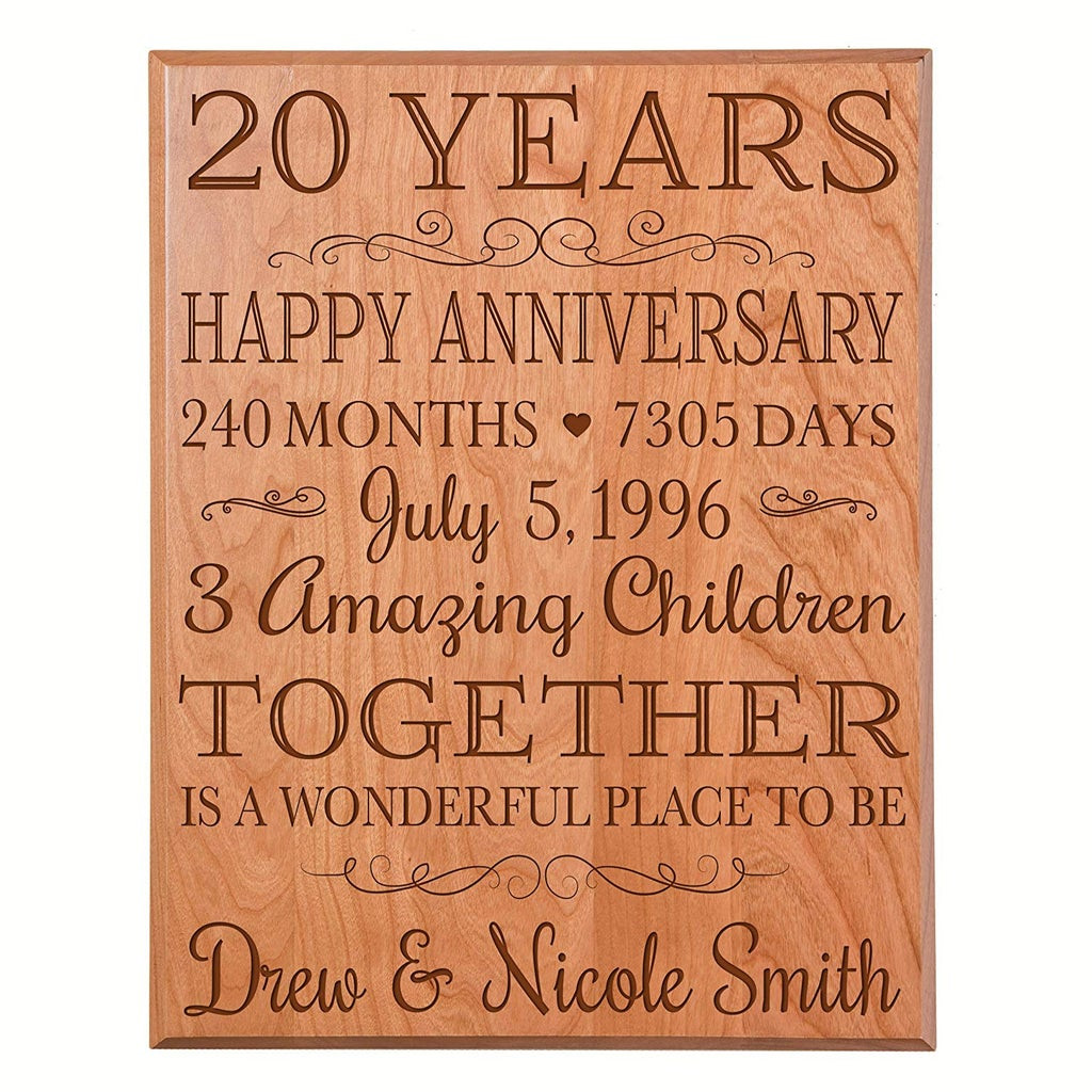 20Th Anniversary Gift Ideas For Her
 20Th Anniversary Gift Ideas For Her