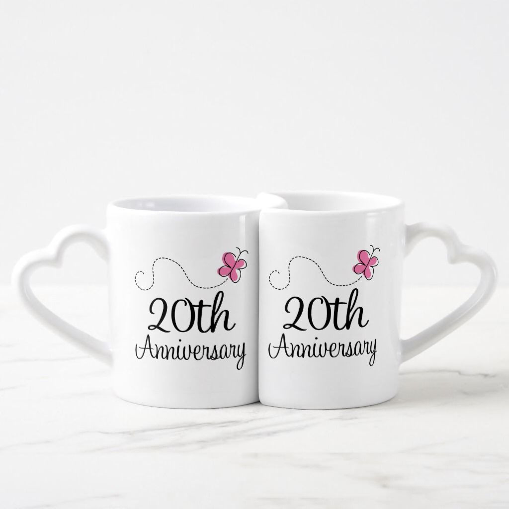 20Th Anniversary Gift Ideas For Parents
 20th Anniversary Couples Mugs