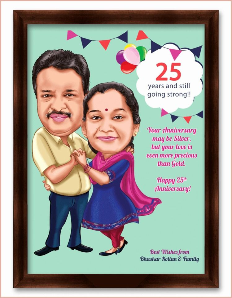 25Th Wedding Anniversary Gift Ideas For Parents
 12 Awe inspiring 25th Wedding Anniversary Gifts for