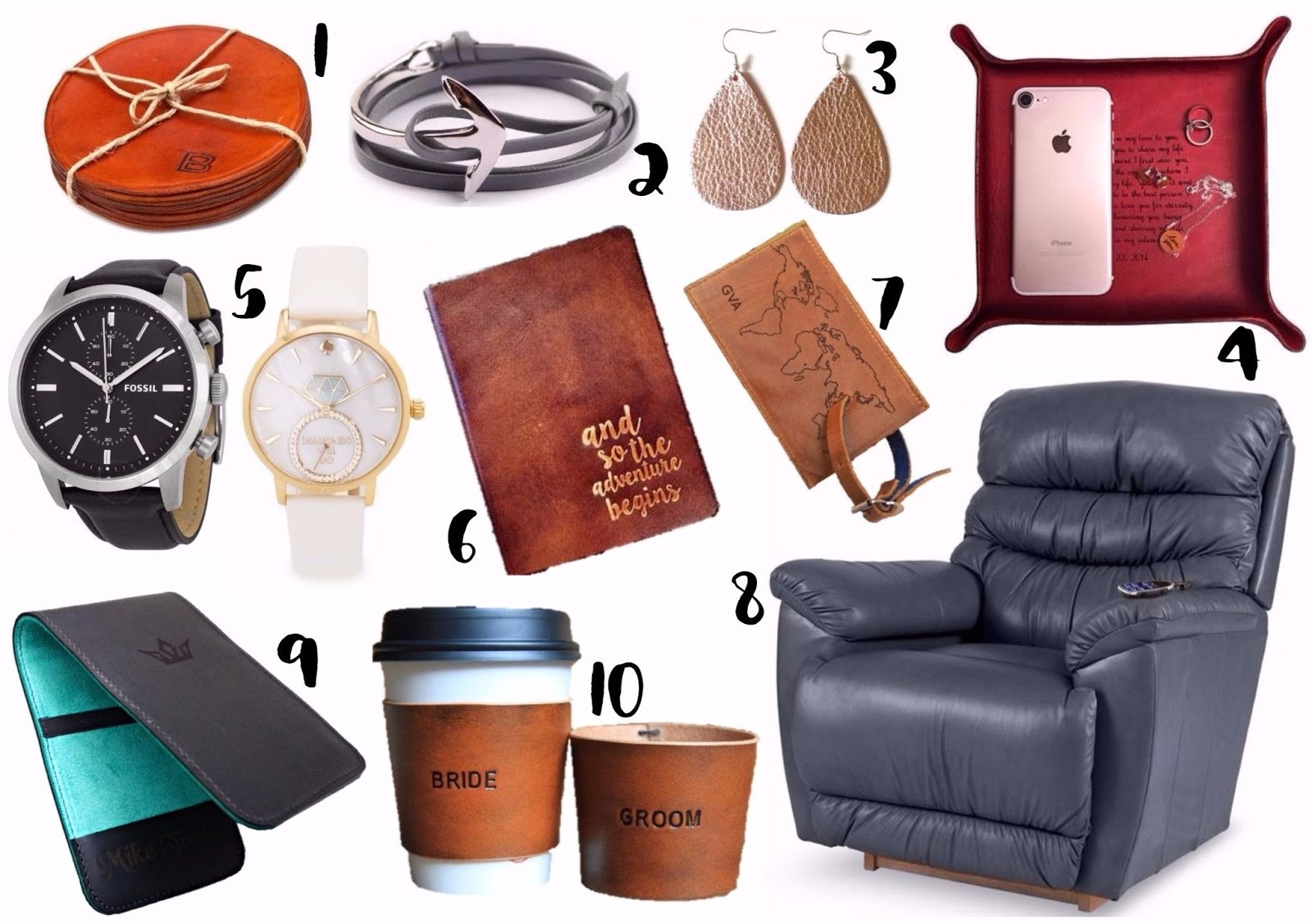 3 Year Anniversary Leather Gift Ideas For Him
 borrowed heaven Third Anniversary Gifts Leather