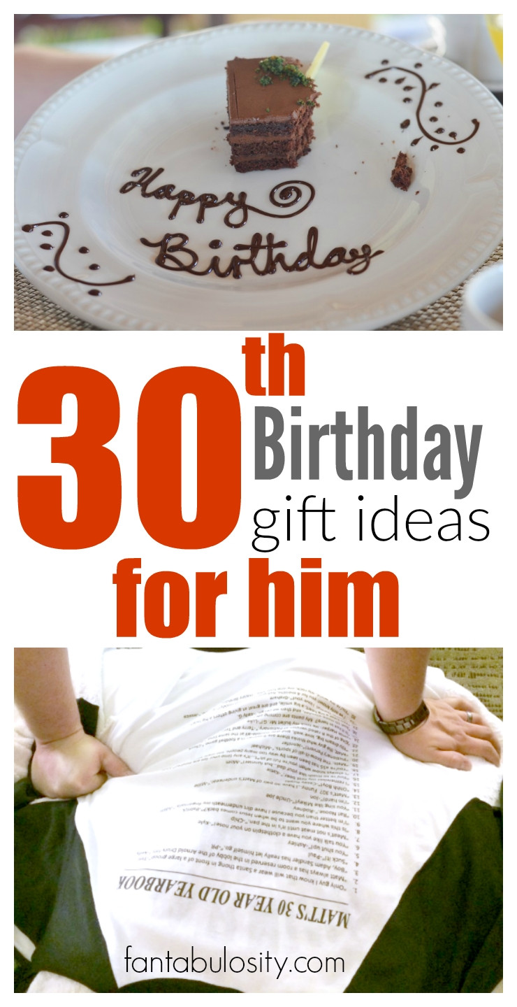 30Th Anniversary Gift Ideas For Husband
 10 Amazing 30Th Birthday Ideas For Husband 2021
