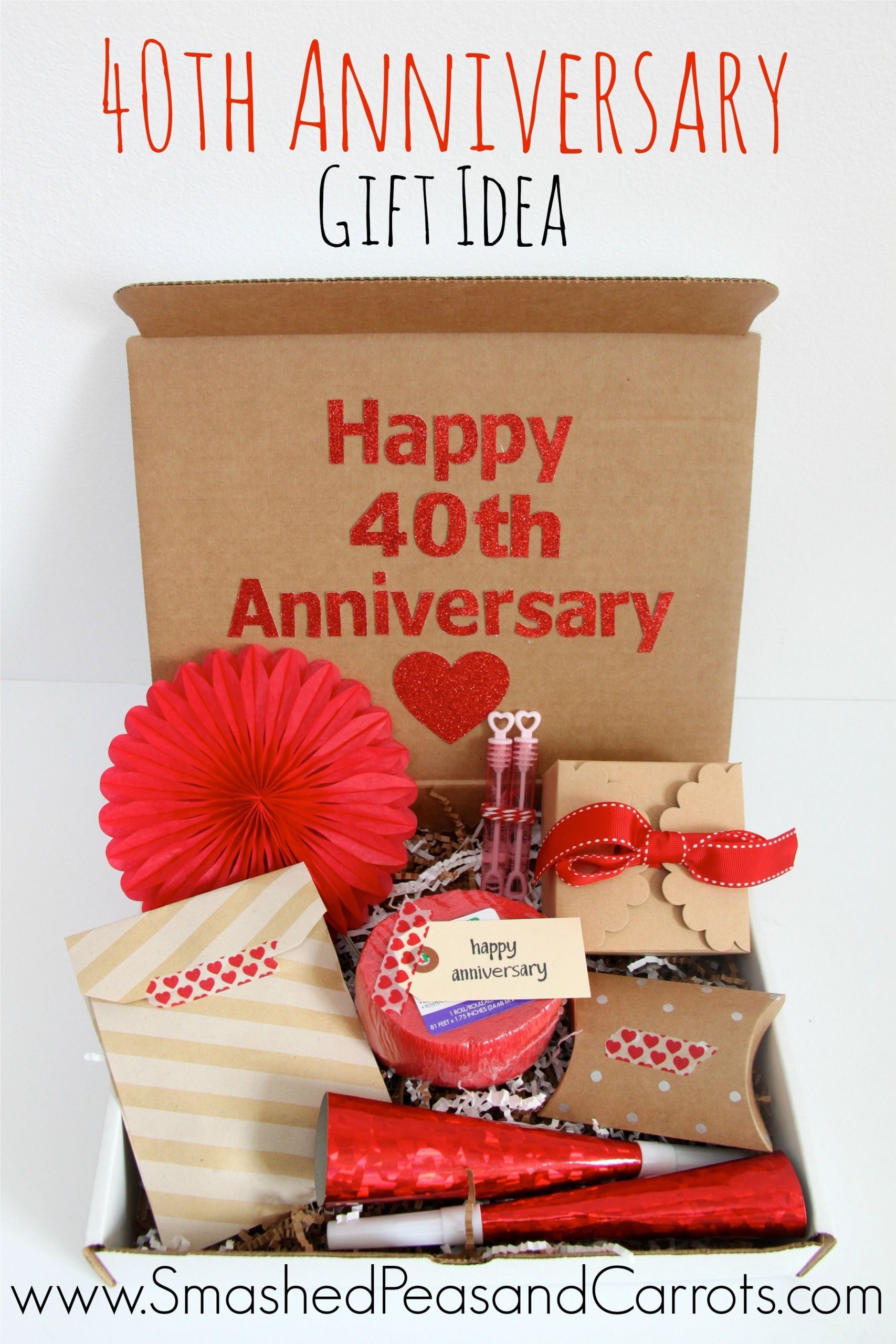 40Th Wedding Anniversary Gift Ideas For Parents
 10 Unique 40Th Anniversary Ideas For Parents 2020