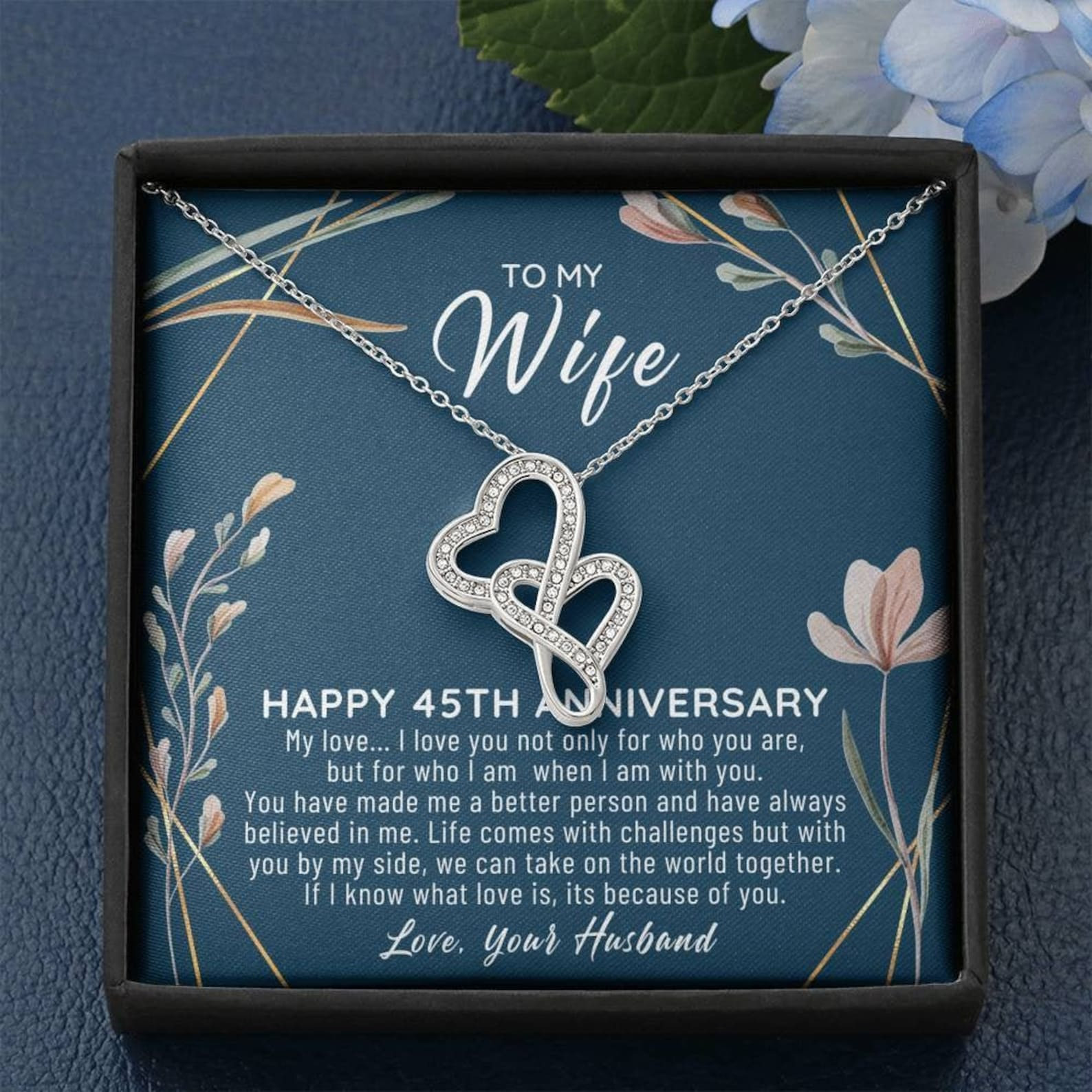 45Th Wedding Anniversary Gift Ideas
 45th Wedding Anniversary Gift For Wife 45th Anniversary