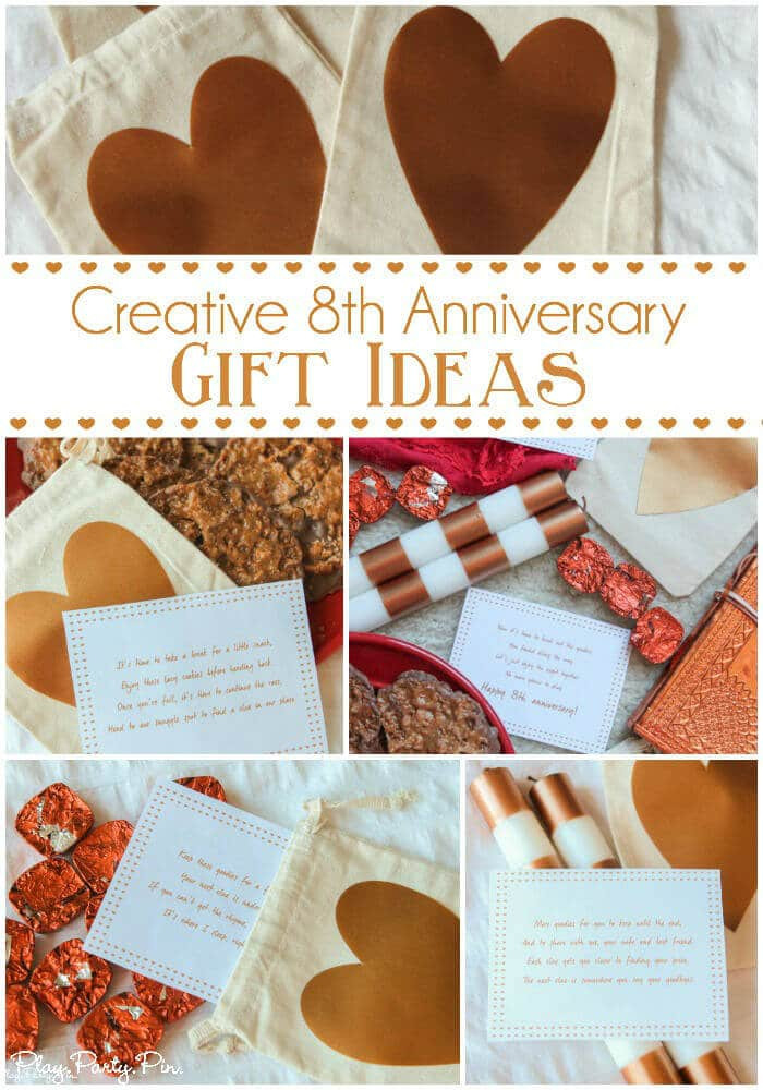 8Th Anniversary Gift Ideas For Him
 8th Anniversary Gift Ideas and Scavenger Hunt