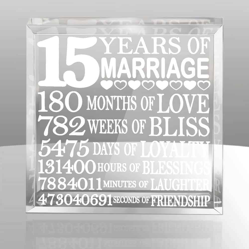 Anniversary Gift Ideas By Year
 15 Year Anniversary 33 Gift Ideas That Your Partner Will